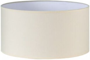 FABRILAMP - Zylindrischer Lampenschirm Dori E27 beige 35Dx35dx20h Cm Popelin Stoff - FAB 176133515