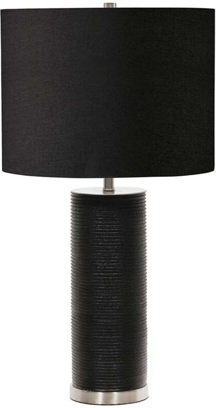 Ripple - 1 Leuchttischlampe - Schwarz, E27 - Elstead