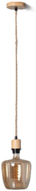 Pendelleuchte Naturfasern Big Sami Ø450 mm ILUZZIA Natürlich - Geflochten