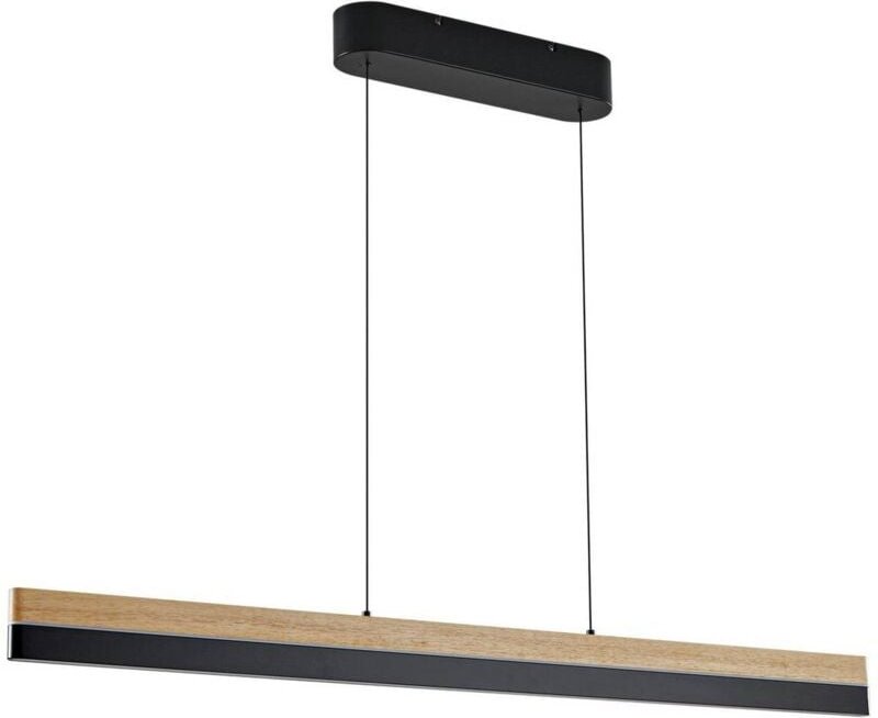 Pendelleuchte "Holven" aus Holz dimmbar für Wohnzimmer & Esszimmer von Lucande
