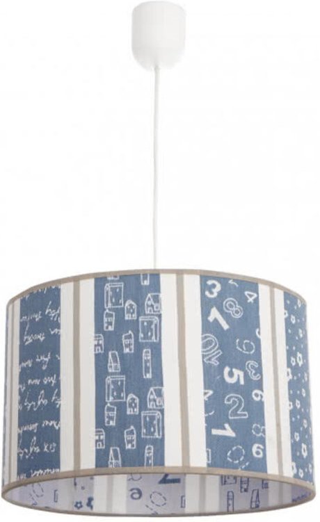 My Lamp - Letters Pendelleuchte Weiß/Rot 3xe27 Regx35d