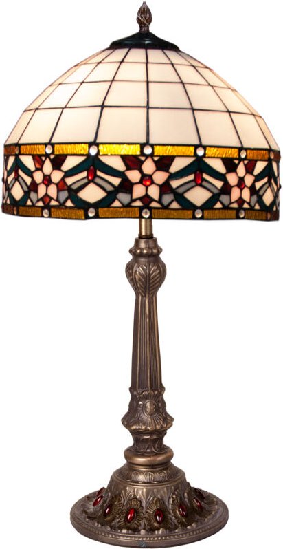 Fijalo - Tischlampe mit Form und Lampenschirm mit 40 cm Durchmesser aus der Museum-Serie