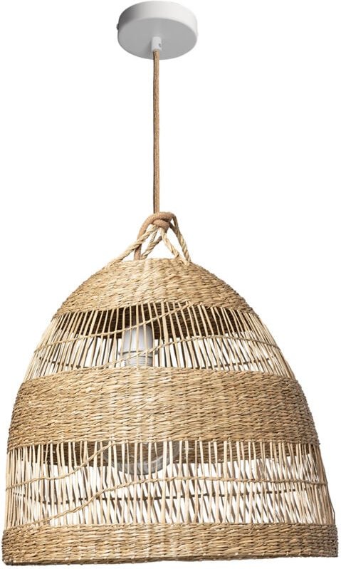 Pendelleuchte Naturfasern Big Sami Ø450 mm ILUZZIA Natürlich - Textil