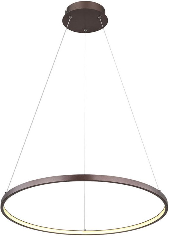 Globo - hängeleuchte - Ralph - braun - metall - Ø 61cm - LED -