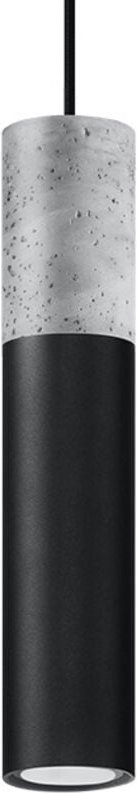 Thumbnail - Slim 8cm Pendant Light Grey, Black GU10 Slim 8cm Pendelleuchte Grau, Schwarz GU10
