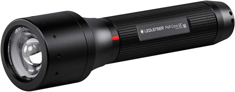 Led Lenser - ledlenser P6R Core qc wiederaufladbare, vierfarbige Taschenlampe