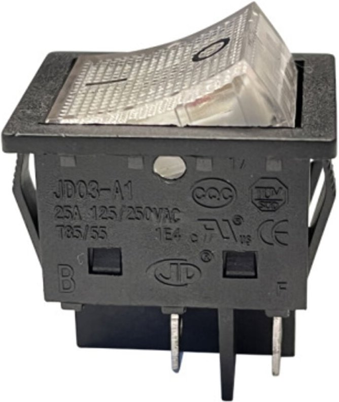 JD03-A1 Wippschalter 250V 25A 4Pin Schalter