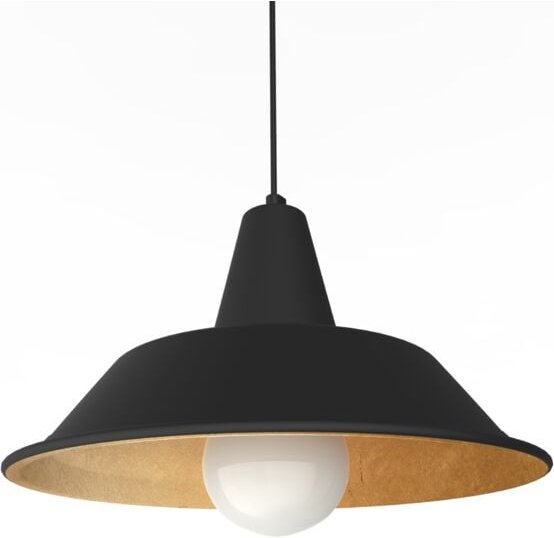 Duna Pendelleuchte Blatt Schwarz - Lumicom