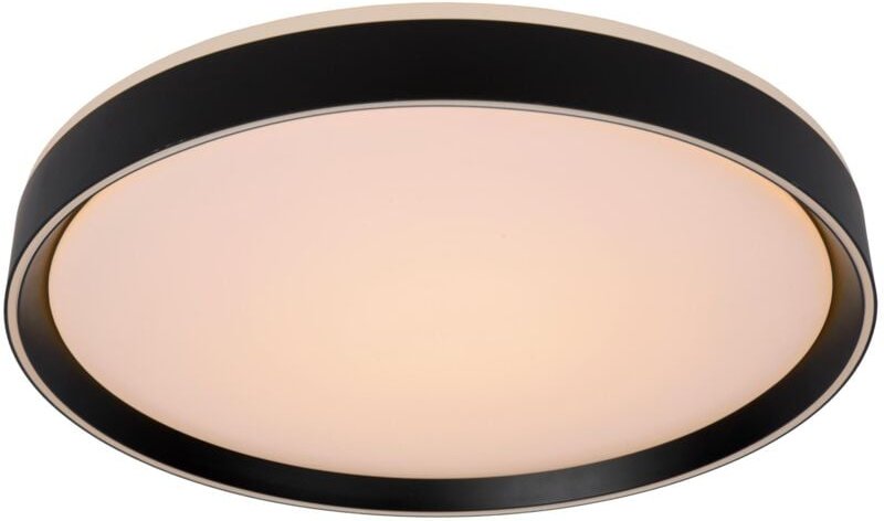 Lucide - nuria - Deckenleuchte - ø 50 cm - led 3 StepDim - 1x36W 2700K - Schwarz