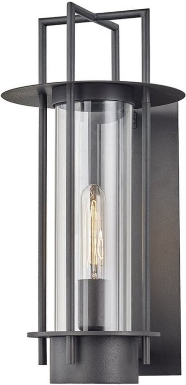 Carroll Park 1 Lichtwand Handgearbeitetes Eisen, Glas, IP44