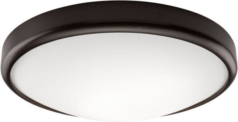 Lamkur Lighting - Lamkur Round Simple Flush Deckenleuchte Wenge, 2x E27