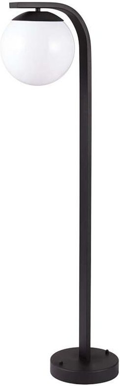 V-tac - led Gartenlampe Laterne E27 Lampenfassung Matt Schwarz h: 105cm IP44