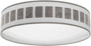 Fabrilamp - ivanna 72w deckenleuchte weiss-holz grau 5616lm 3000k,4000k,6500k 14x50x50 cm