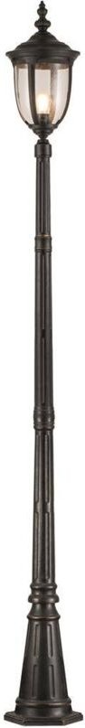 Cleveland Laternenpfähle für den Außenbereich Verwitterte Bronze, IP44 - Elstead
