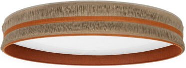 Fabrilamp - Deckenleuchte 96w Natalia Saco-orange 7488lm 3000k,4000k,6500k 13x60x60 Cm