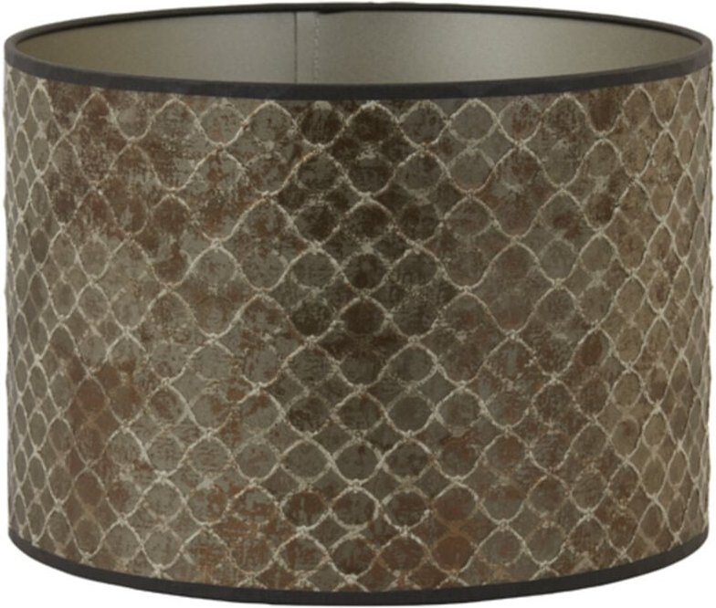 Lampenschirm - Elodi - braun - textil - Light&living