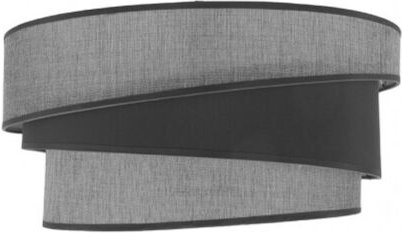 Hänge/Stehlampenschirm lounge e27 hara grau 40dx30dx20h