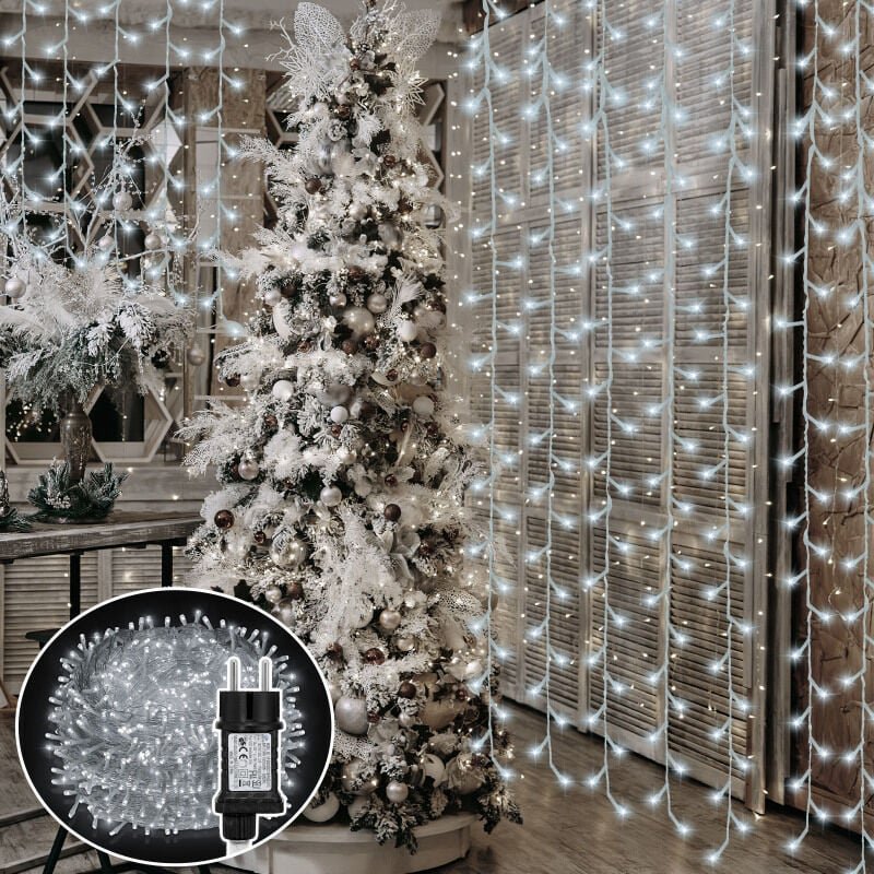 Thumbnail - SWANEW 20m LED Lichterkette weihnachtslicht Wasserdicht Leuchte Beleuchtung,KaltWeiß