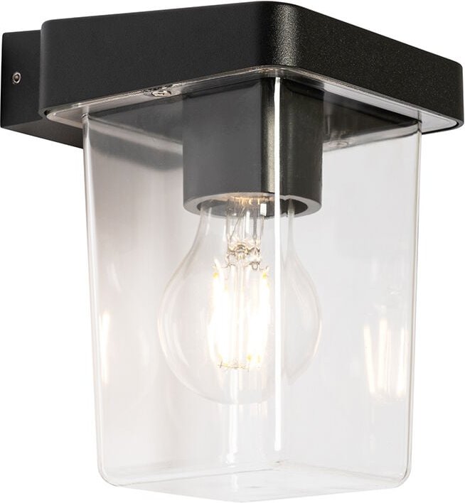 Moderne Außenwandleuchte schwarz IP54 - Chimay