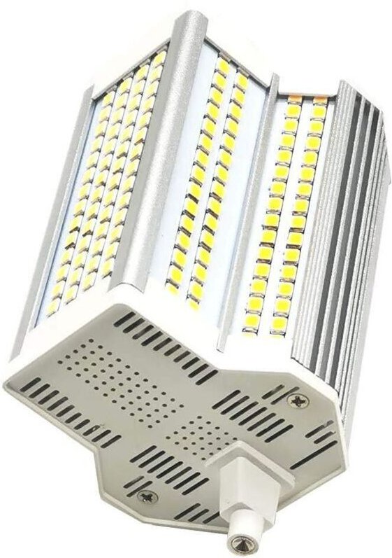 R7S 118 mm dimmbare 50-W-LED-Lampe, 3000 K, doppelseitiger J118-Sockel, 118 mm LED-Fluter, 5000 lm (entspricht einer 500...
