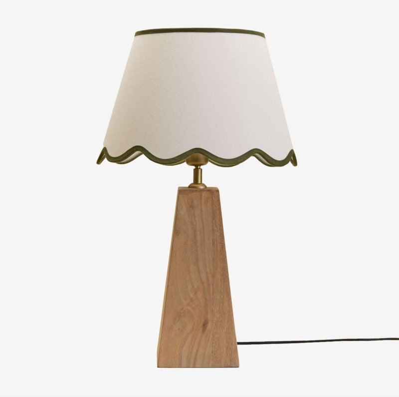 SKLUM Tischlampe aus Taraua-Mangoholz Mango-Holz