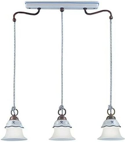 CLASSIC FERRA C197-38, Deckenleuchte in Keramik, Ferroluce