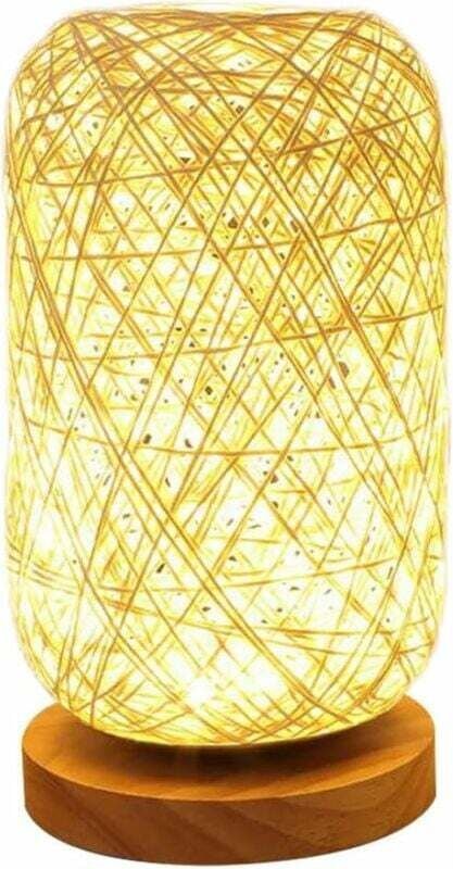 Retro Nachttischlampe mit Kugel