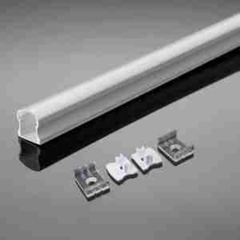 LED3366 VT-8110-W Wandleuchte Groß Matt Schwarz Up