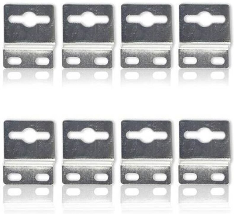 LED Panel Wand- und Deckenhalter Z-Halterung 8 Stück