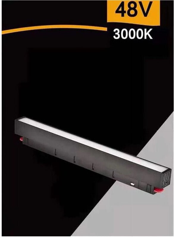 Thumbnail - Trade Shop Traesio - Trade Shop - barra led 14W magnetische zusammenarbeit binario 48V luce 4000K 3000K SMD-14W -