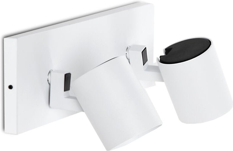 Wandleuchte 'Lumiastra' 2xGU10 WeißOhne Birne Greenice