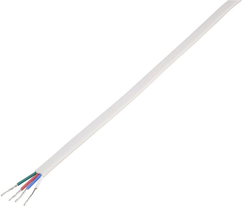 Conrad Components - tru components RGB-25 Anschlusskabel Kabellänge: 25.00 m 24 v pvc 25 m