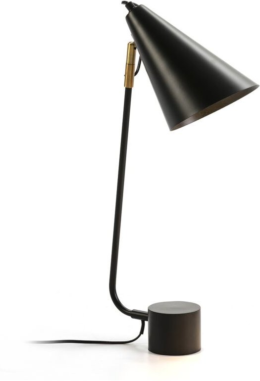 Tischlampe 26X26X60 Metall Schwarz
