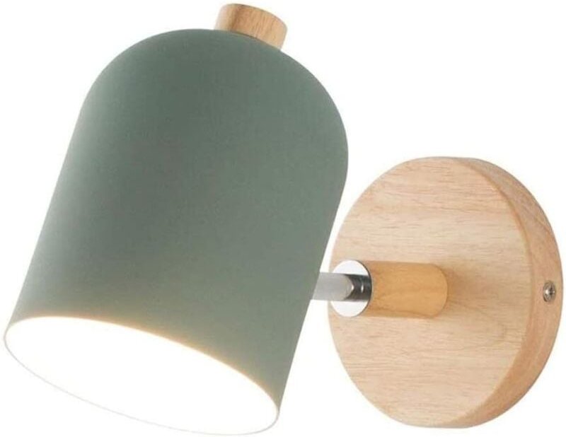 Moderne LED-Wandleuchte aus SchmiedeeisenE27 Wandleuchte für Flur und Nachttisch