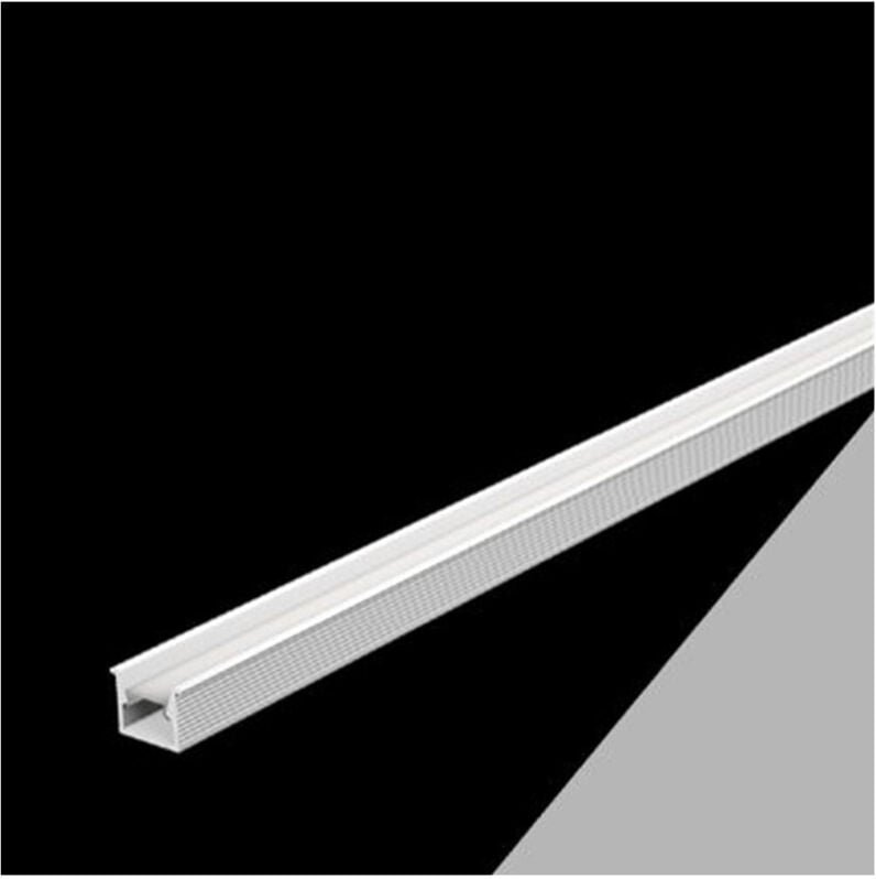 Trade Shop - 10 stück 2MT teilbares deckenmontiertes aluminiumprofil für led-streifen AL-22 -