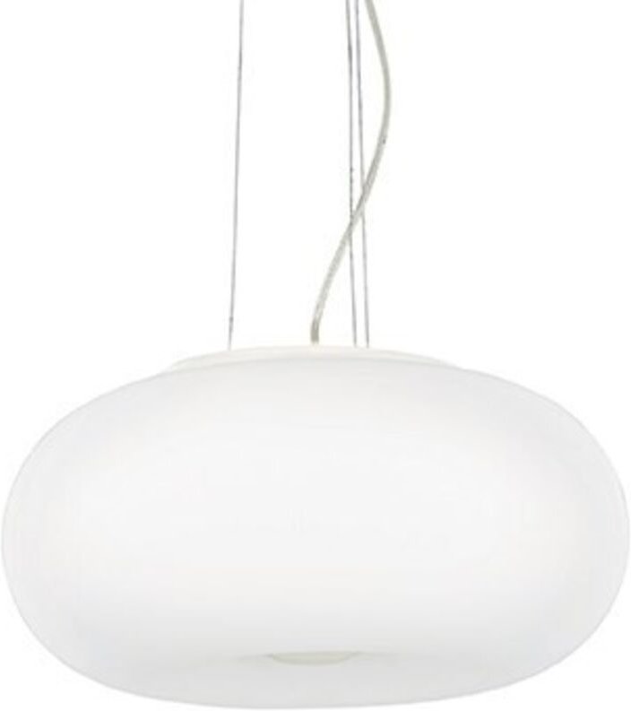 Ulisse - 3 Light Large Globe Deckenanhänger Weiß, E27 - Ideal Lux