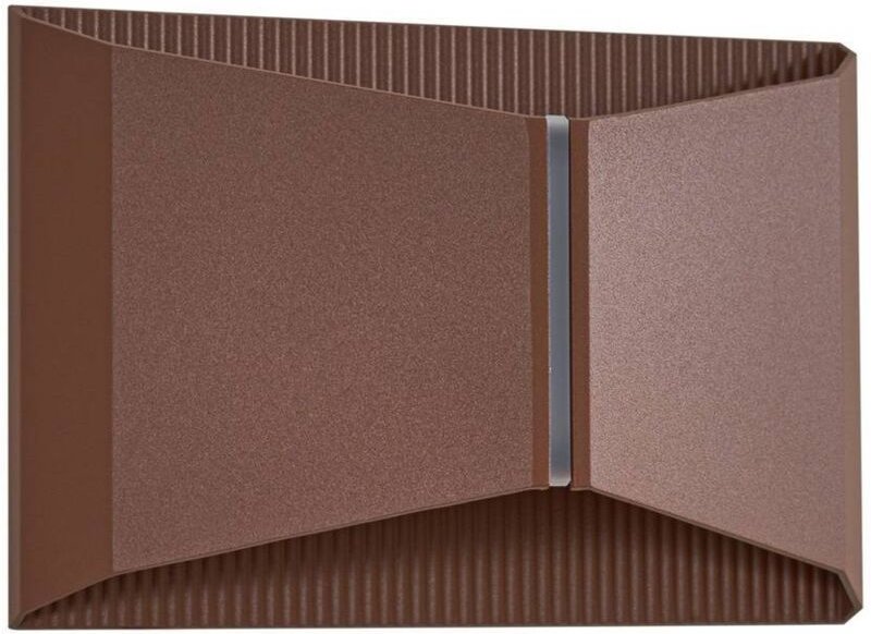 LED Wandleuchte außen "Anlira" aus Metall von Lindby