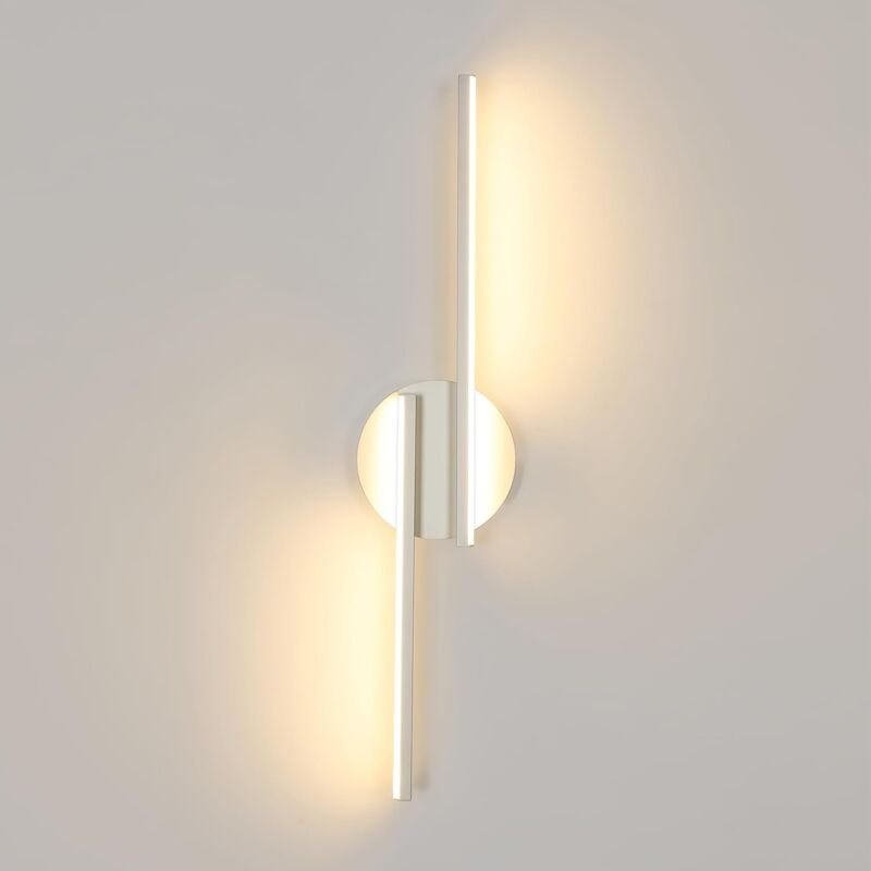 Goeco - Innen-LED-Wandlampe, 22W 2475LM Moderne LED-Wandlampe, Warmweißes Licht 3000K Wandlampe für Schlafzimmer, Wohnzi...