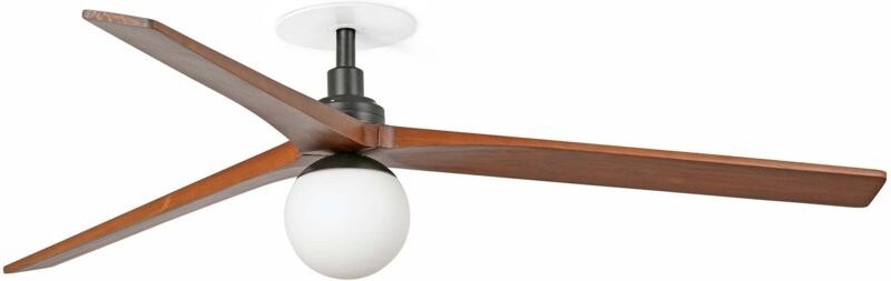 KLIM RECESSED L Ventilator schwarz/Nussbaum E27