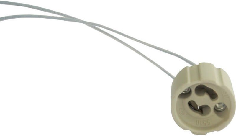 Lampenfassung GU10, 2A, 250V, Kabellänge 145mm