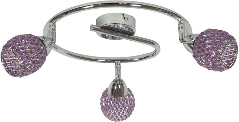 Clear 1 G9 Chrome Deckenlampe Candellux 98-06936