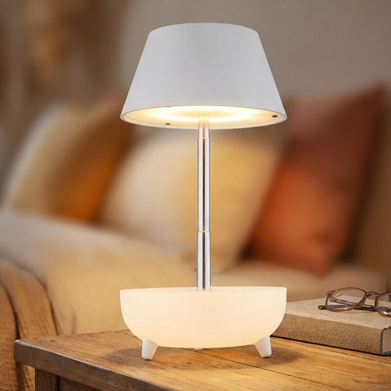 Globo - Tischleuchte Beistellleuchte Nachttischlampe led Akku ausziehbar Touchdimmer