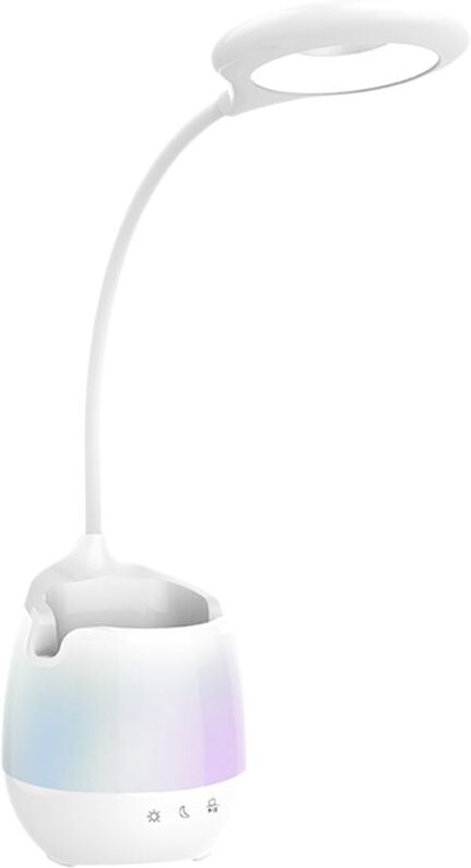 Wiederaufladbares Bluetooth-Audio-RGB-buntes Schreibtischlicht für das Home Office