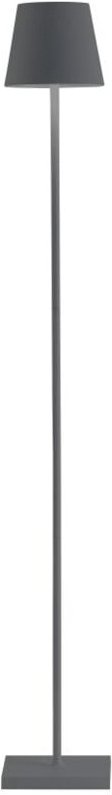 Zafferano Poldina Pro L LED-Lampe, dunkelgrau, wiederaufladbar und dimmbar, mit Akkulaufzeit bis zu 12 Stunden – 2200-27...