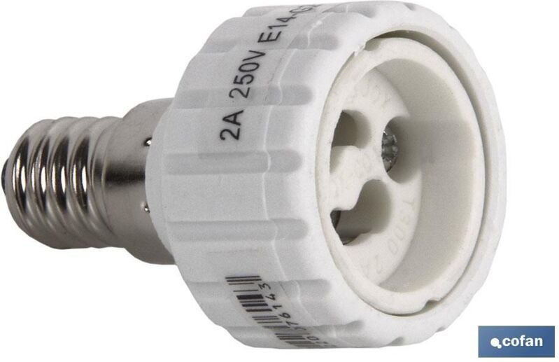 Fassungsadapter E27 - Gu10