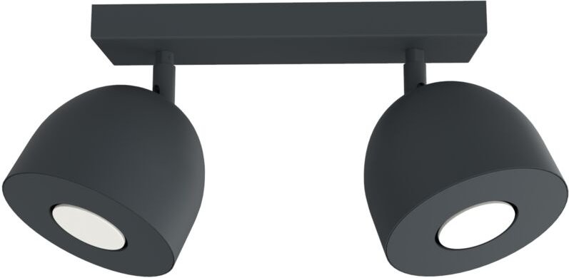 Campanella plafoniera X2 monocolore opaco