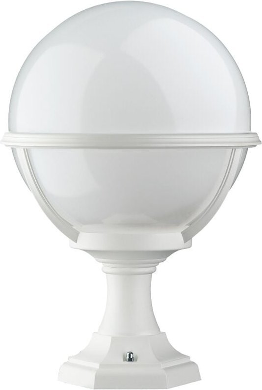 Cristher - Gartenleuchtfeuer Clic-Clac Globo Ip43 E27 42w 400mm Weiß