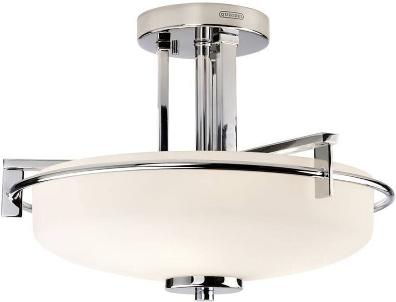 Elstead - Taylor - 3 Light Semi Flush Light - Chrom poliert, G9