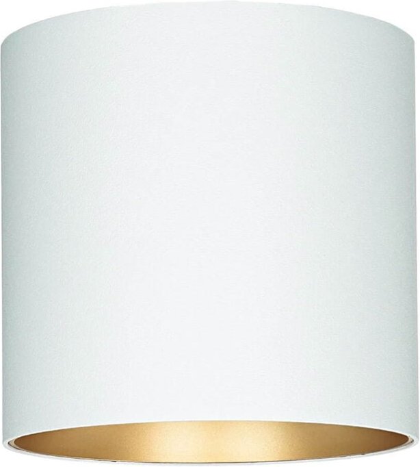 Deckenleuchte Spot Weiß Gold Ø12,7cm GU10