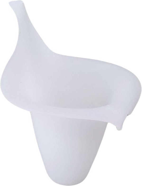 Cala transparent Glaslampenschirm 12x15cm Öffnung 3cm